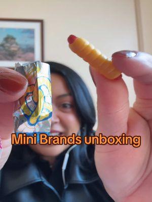 Now I’m hungry af #minibrands #minibrandsfoodie #minibrandsseries2 #unboxing #blindbox #Foodie #hungry 