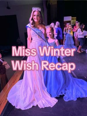 Miss Winter Wish recap❄️👑✨ #pageant #pageantvlog #southcarolinapageants #pageantgirls #pageantwardrobe 