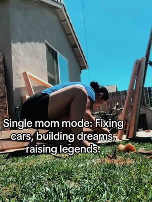 #SingleMomStrong #MomMechanic #DIYMomLife #FixingDreams #WomenWhoWrench #BuildingLegends #SingleMomHustle #MomsWhoBuild #CarRepairQueen #GarageGoals #MechanicMom #EmpoweredWomen #GirlsCanDoAnything #HardWorkPaysOff #DreamChaser #StrongMoms 