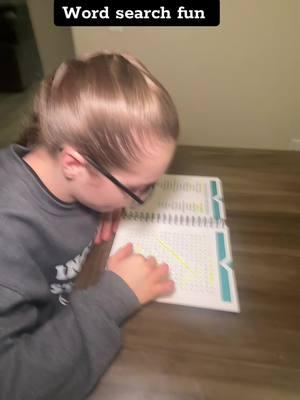 #wordsearch #wordsearchpuzzles #kidfun #finemotor #finemotorskills #homeschoolersoftiktok #momtalk #inclusionstartswithyou #smilesareinfectious #momera #autismadvocate #autismmomlife #lifewithautism #adayinthelife 