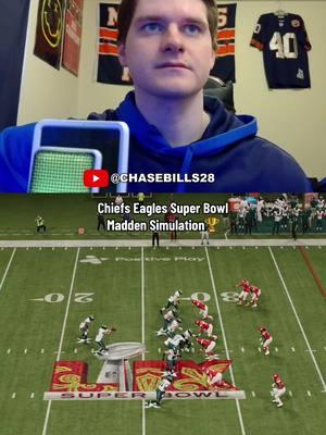 Who’s Winning the Super Bowl?🤔🏆 #fyp #madden #madden25 #ultimateteam #madden25gameplay #nfl #football #chasebills28 #chiefs #eagles #SuperBowl