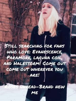 #rosesunread #brandnewme #canyouseethis #snowday #coldweather #scarsrundeep #rockmusic #slowdown #hello #evanescence #lacunacoil #halestorm #paramore 