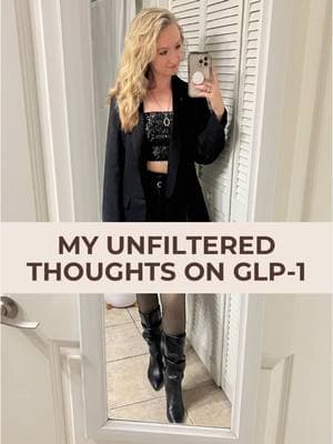 MY UNFILTERED THOUGHTS ON GLP-1 AS A BOARD CERTIFIED FUNCTIONAL NUTRITION PRACTITIONER. Let me be clear… this is not a conversation about whether or not glp-1 is a good choice for weight loss. That’s an entirely separate conversation and the answer is different for everyone, so don’t come at me in the comments for that.  This is a conversation about the fact that if you’re using glp-1 to fix the *symptoms* of stubborn weight and rumination about food and you are *not* pursuing root cause resolution, you are doing your health a huge disservice.  Any time we use a ‘fix it pill’, we are kicking the can down the road and setting ourselves up for far worse symptoms and diseases later on in life.  Because when we suppress symptoms but leave the root cause undiscovered and in tact, it continues to cause damage and wreak havoc.  #GLP1WeightLoss #FunctionalNutritionTips #RootCauseWeightLoss #GLP1SideEffects #WeightLossStruggles #HormoneBalanceTips #GutHealthForWeightLoss #SustainableWeightLoss #HolisticWeightLossSolutions #StopYoYoDiets #NaturalWeightLossHelp #LongTermHealthTips #GLP1AndHealth #FixYourMetabolism #WeightLossWithoutDiets