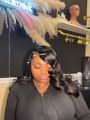 Glueless Quickweave + fluffy curls😍😍 FEBRUARY BOOKS OPEN🗓️💓 #fyp #atlhairstylist #heavylayers  #gluelessquickweave #atlantahairstylist #girlboss