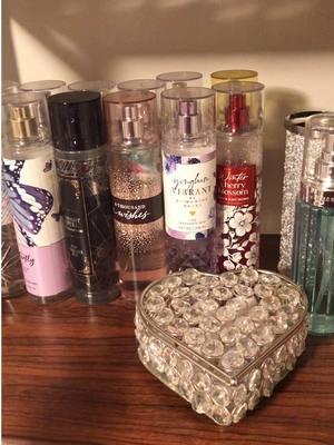 Project pan perfume no buy update! #projectpan2025 #nobuy #nobuychallenge #bodymistvictoriasecret #bodymistbathandbodyworks #bodymistcollection #perfumecollection #perfumecollector #lancomeperfume #usingupwhatihave 