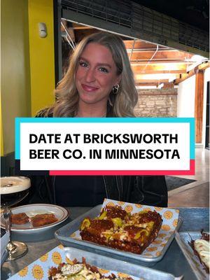 The food and drinks were incredible. 👌🏼 You gotta check it out if you’re in Minnesota @bricksworthbeerco #50Dates50States #datenight #dating #minnesota #minneapolis #northloop #food #dinnerdate #pizza 