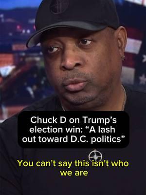 Public Enemy’s Chuck D on Donald Trump’s election win: “It was the first lash out towards D.C. politics.” #publicenemy#fightthepower#chuckd