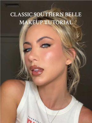 andddd we are channeling the Norris girls from land man with this one!! It’s like a classic glam but just when you think you’ve put enough makeup on add a couple more layers. Forgot to do an outro so TAG ME if you try this!! Also a great glam for audition season just swap the gloss for a matte or satin lipstick. #landman #landmanshow #southernmakeup #classicglam #easymakeuptutorial #easysmokeyeye #auditionseason #nflcheermakeup 