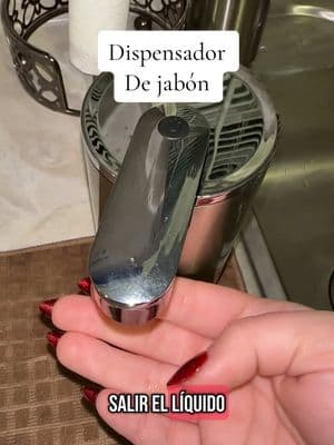 Dispensador de jabón para fregar #dispensadordejabon #dispensadoresautomaticos #sensordispenser #dispensador #automaticsoap #soapdispenser 