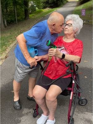 Had to do this trend with Jock & Belle 😂😷🤢 #fypシ゚viral #grandparentsoftiktok #grandparents #grandpa #jockandbelle #grandma #laugh #nikkiminaj #trend 