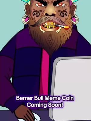 #fyp #memecoin #bernerbull #cryptotok #crypto #tothemoon #viral #xrp #berner420 