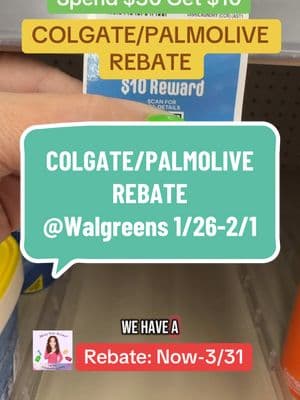 Walgreens Colgate deal. Now thru 2/1 Rebate is 1/1-3/31, which is in my Linktree. Located in my profile.  $31 in Colgate for $2.99 after IBOTTA, and rewards. Hope you score✌🏼#liztheclearancequeen #hopeyouscore✌🏼 #savingmoney #deals #couponer #savemoney #dealsoftheweek #couponing #weeklydeals #walgreens #walgreenscouponing #palmolive #colgate #rebate #ibotta #walgreenscash #registerrewards #walgreensdeals 