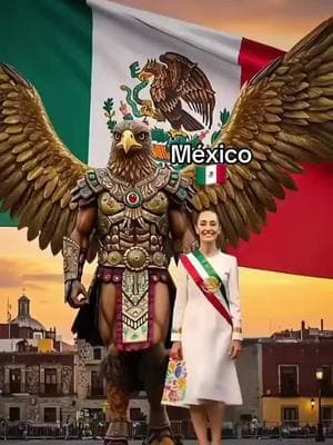 Guerrero Azteca en forma de Aguila y Nuestra Presidenta la Dra. Claudia Sheimbaum #claudiasheimbaum #mexico #guerroazteca #estadosunidosmexicanos #presidentademexico 🤍🇲🇽#volvimos #tik #tiktok #creatorsearchinsights #mexico #mireyna👑🕊💖🙏🏻 #🌙✨ 