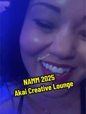 There’s really just one word for the Akai Creative Lounge at NAMM2025: DOPE🔥🎶 #NAMM #NAMMShow #NAMM2025 #akai #akaipro #creativelounge #andymac #mpc #fypシ 