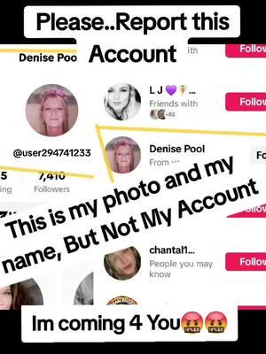 #fyp #fakeaccount #notmine #dontfollow #report #imcomingforyou 