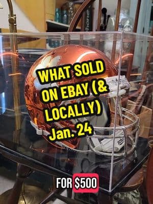 What we sold on #eBay and locally Jan 24th. eBay was a little slow so it was a great day for an item to sell locally! #whatsoldonebay #whatsold #fulltimereseller #resellertiktok #resellercommunity #resellerlife #resellersoftiktok #resellers 