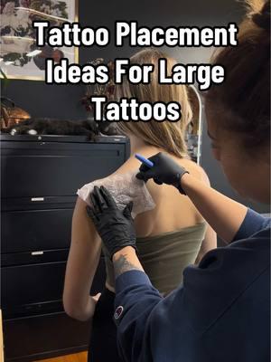 Where is your largest tattoo located? #tattoostudio #patattooartist #tattooartists #tattooinspo #tattoodesign #tattooidea #sleevetattoo #thightattoo #tattooplacement #backtattoo 