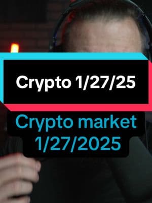 Daily crypto market update January 27th, 2025. In this video I cover Bitcoin, Bitcoin dominance, total 3, crypto bubbles and what to do #crypto #bitcoin #charts #btc #ta #alts #altcoins #altseason #fyp #foruou #foryou #foryoupage #yaboyskey 