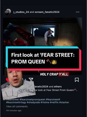 Can’t wait!! #fearstreet #fearstreetpromqueen #horror #slasher #netflix #horrornews #firstlook #horrortalk #horrorcommunityoftiktok #fyp 