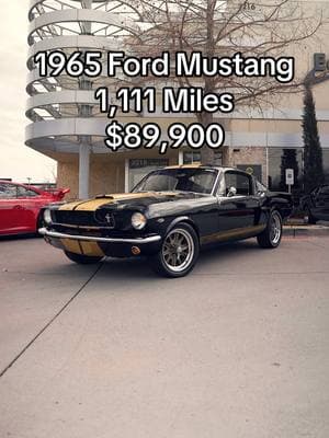 They don’t make ‘em like they used to🐎🏁 Introducing our 65’ Mustang Fastback Hertz tribute! A Restomod build paying Homage to the time when America was so obsessed with the GT350 that Hertz and Shelby came together to offer the vehicles as daily rentals so the masses could get a taste of the wild stallion 😎 Head online for the full listing — now LIVE!💻 #shelby #classicmustang #gt350 #gt500 #carsforsale #fordmustang #restomod 