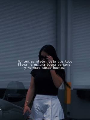 “No tengas miedo, confía en ti y en el proceso. 🌊 Eres una buena persona y mereces todo lo bueno que la vida tiene para ofrecer. ✨ Deja que todo fluya, lo mejor está por venir. 💛  #Confía #DejaQueFluya #MerecesLoMejor”