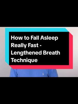 How to Fall Asleep Really Fast - Lengthened Breath Technique  #SleepFast #BetterSleep #BreathingTechnique #DrAlanMandell #NaturalSleepAid #InsomniaHelp #RelaxationTips #FallAsleepQuickly #HolisticHealth #Wellness 