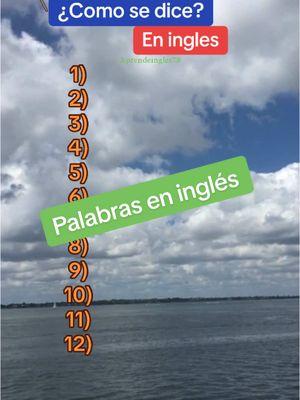 Palabras en inglés #ingles #inglesfacil #inglesrapido #aprendeingles78 #inglesamericano 