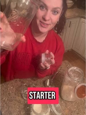 All you need to start a sourdough starter: ½ cup flour + ¼ cup water + a little patience! I’m no expert, but this simple method has been working out so far for me. If you’ve been overthinking it, don’t—just start! #SourdoughStarter #SimpleSourdough #BakeWithMe