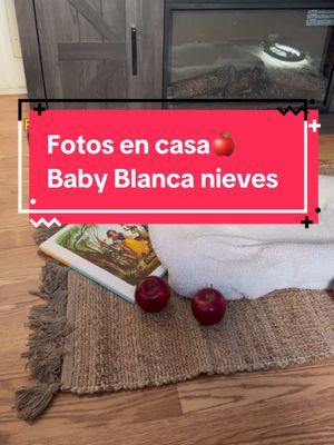 Fotos en casa!🍎🪞🌹 #baby #fotos #photoshoot #babyphotoshoot #bebes #baby #blancanieves #snowwhite #fotoscumplemes #babymonth #ideas #sesiondefotos #parati 