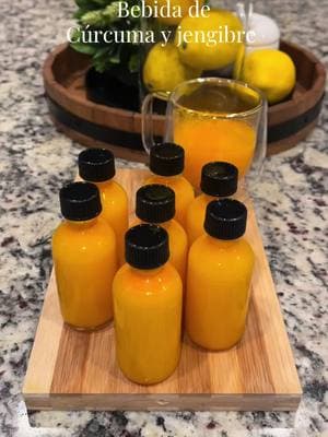 Shot de cúrcuma y jengibre #recetas#cocina#cocinando#shotdecurcumayjengibre#bebidadecurcumayjengibre#recetassaludables#curcumayjengibre#tedejengibreycurcuma#ellocosazon#parati#foryou#recetastiktok#