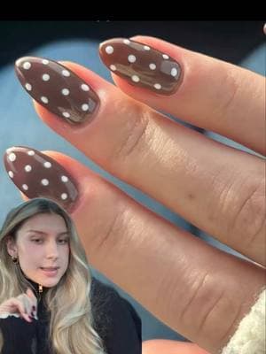 Wait I kinda hate how it turned out ughh #polkadots #newnails #polkadotnails #nailinspo2025 