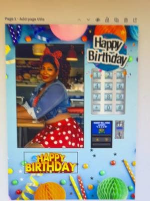 Do you want a vending machine birthday craft class? #vendingmachine #vending #machine #birthday #card #birthdaycard #birthdaycards #ebony #fuller #shopp #ebonyfullershopp 