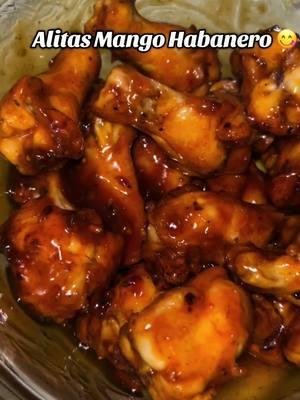 Alitas Mango Habanero 😋🔥! #viralvideo #parati #fypシ゚viral #wings #alitasdepollo #alitaspicantes #cocinandolealtoxico #cocina #viraltiktok 