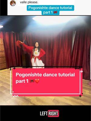 Part 1 Valle Pogonishte Albanian southern dance tutorial. #fyp #pogonishte #vallepogonishte #pogonishtetutorial #albaniandancetutorial #albanianwedding 