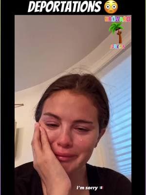 @selenagomez takes it to social media of herself crying on camera because of what she calls “her people” being taken away from their families  . . . #selenagomez #selenagomezedits #hiphopnowtv #spiritualworld #theneighborhoodtalk #trendingreelsvideo #streetjuicetv #undergroundrappers #undergroundrap #undergroundrapper #fypage #fypシ #floridarappers #rapmusic #explorepagereels #hiphopnewsuncensored #trump #trumptrain #trumpadministration #immigration #trumpindictment 