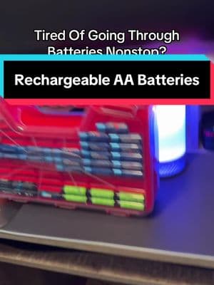 Stop going through batteries, start using these rechargeable AA batteries, you’ll thank me after the 500th time you charge these! #batteries #batteries #rechargeable #lithiumionbatteries #tiktokshopcreatorpicks #tiktokshopjumpstart 