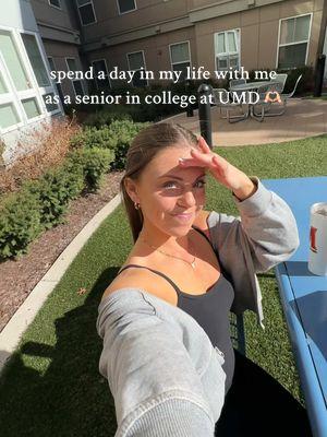 going to be vlogging a lot this semester I’m excited 💖 #collegesenior #dayinmylife #collegevlog #umd #spendadaywithme #umdtok #collegelife #collegeinternship