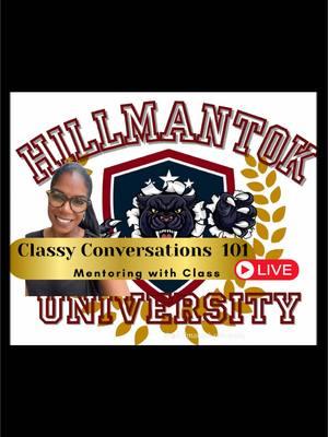 🦋COMING SOON 🦋 LIKE • SHARE • SPREAD THE WORD • JOIN MY FREE COURSE - Classy Conversations 101- Mentoring With Class  I have so much to share and what better way than Hillman Tok! I’m prepared to share “a day in the life” of mentoring young women who have amazing potential. Come on this journey with me and allow me share my gift✨ Go behind the scenes in what actually happens after my posts @MrsLewisYall with all my girls and how I guide them to #keepingitclassy #hillmantok #hillmantokunversity @HillmanTok Univeristy @HillmanTok CoFounder Kahsmiiic @❤️Ana |Advisor @HillmanTok U