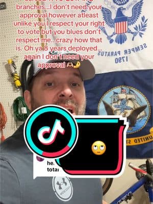 Replying to @💙Nichole💙 man oh man it’s almost like I have to vote your way to feel accepted. I still respect your freedom and right to vote. Just curious do you enjoy going to everyone that didn’t vote your way and troll them???#idontcare #navy #coastguard #veteran #idowhatiwant #youdontknowme #respectisearned #usa #45 #47 #kisses