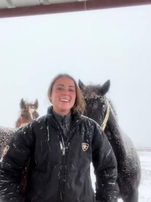 Still in awe that I got to witness His work with a once in a lifetime snow !!!! #sneauxpocalypse #louisianablizzard #howgreatthouart #godisgood #blessed #snow #cold #singer #accapella #musician #horses #racehorsefarm #thegenevievemusic 