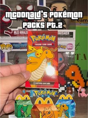 Opening McDonalds Pokémon Packs pt.2 #fypシ゚ #foryoupage #pokemon #mcdonaldspokemon #bigback #kidsmeals #pokemonpackopening #pokemonpulls #rippingpacks 