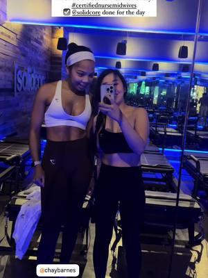 11 weeks of Solidcore with coworker #nursepractitioner #nursepractitionersoftiktok #nursepractitionerlife #solidcore @[solidcore] #pilates #fyp #foryoupage #foryourpage #workoutroutine #workoutbuddy #lagree #reformerpilates #reformerworkout @chayybarnes 