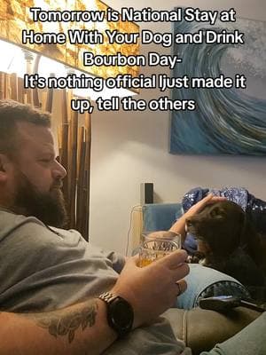 Who's with me? #drawbackwards #doggo #bourbon #bourbontiktok #puppers #dayoff #fyp #viral 