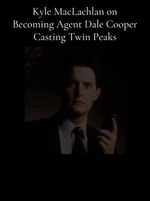 David Lynch’s recent passing reminds us of the brilliance behind Twin Peaks, a show that changed television forever. Kyle MacLachlan’s journey to becoming Agent Dale Cooper started with their earlier collaboration on Dune. Fresh from Reno, Kyle was captivated by Lynch’s charm and creativity. He learned to trust his instincts to embody Cooper, the coffee-loving, Douglas-fir-smelling FBI agent with an otherworldly touch. MacLachlan’s performance became the heart of the show, blending intuition, humor, and mystery—a true Lynchian masterpiece. 🌲☕✨ Twin Peaks is now streaming on @Paramount+  #KyleMacLachlan #AgentDaleCooper #TwinPeaks #DavidLynch #KyleMacLachlanTwinPeaks #DaleCooperCasting #TwinPeaksFandom #DavidLynchLegacy #FBIagent #DouglasFirs #BlackCoffee #CultTV #ClassicTV #BehindTheScenes #TVCasting #TwinPeaksActors #IconicTV #TelevisionHistory #KyleAndLynch #TwinPeaksPilot #Lynchian #1990sTV #CultSeries #CoffeeLovers #DouglasFirTrees #DavidLynchDirector #SurrealTV #FBIInvestigations #CooperQuotes #DaleCooperFans #CooperInspiration #MacLachlanAndLynch #TVIcon #QuirkyCharacters #TwinPeaksFanbase #LynchianMagic #CultTVShows #IconicRoles #TVMystery #GreatNorthernHotel #TwinPeaksRevival #KyleOnDavid #CoffeeAddicts #DavidLynchFans #PopCultureIcons #SurrealMystery #foryou #fyviral #fypage 