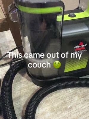 @BISSELL Clean I love you thank you for saving my couch 🙃😅 #bissellclean #greenmachine #cleaningtiktok #cleaninghacks 