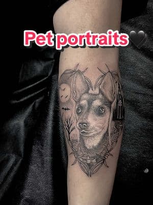 Spookify your pet in HTX 🖤 books opening January 30th 🖤  . . #petportrait #PetsOfTikTok #cattattoo #darktattoo #darkart #blackwork #vampire #taxidermy #gothtattoo #goth #spooky #houstontattooartist 