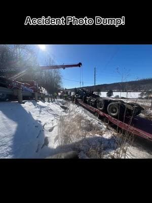 #ronkstowing #ronks #Jole #Joey #Kaden #fyp #foryoupage #towtruck #TowTok #Peterbilt #Rotator #accident #Landoll #1150 #towlifeornolife🤟🏾💯 #Miller #Rollover #Recovery #Bigstick #Dump #Trailer #Salt 