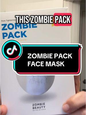 I don’t know if I will do this one again. It was too tight for my liking. #zombiemask #facemask #tighteningfacemask #skincaretips #TikTokShop #tiktokshopaffiliate 