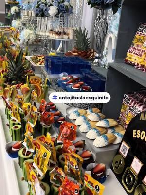 #antojitoslaesquinita #antojitoslaesquinitaandcatering #fruittables #quinceañera #boda #candytable #mesadefrutas 