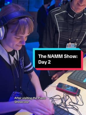 On Day Two of @The NAMM Show @Bill Barton, @Victoria Delaney and I saw everything from a #piano showcase to #DJ equipment and #SpecialEffects and #lighting for #nightclubs; very inspiring for people like me who love #music but aren’t actually a #musician! #NAMMshow #turntablist #NightclubDesign 